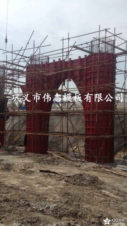 圓柱鋼模生產現場