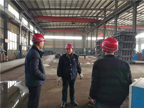 歡迎鄭州南站擴(kuò)建項(xiàng)目的朱總到偉志模板來(lái)